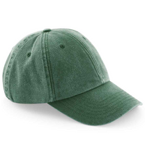 Cotton Cap in Washed Green