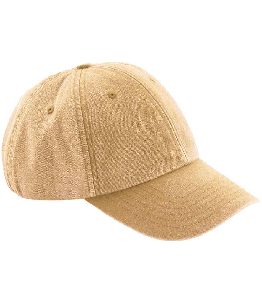Cotton Cap in Washed Yellow