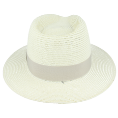 Summer Fedora in Cream