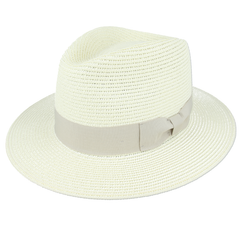 Summer Fedora in Cream