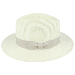 Summer Fedora in Cream