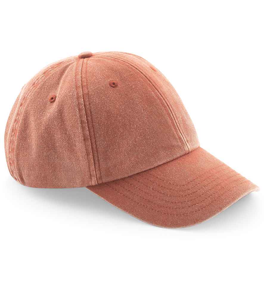 Cotton Cap in Washed Orange