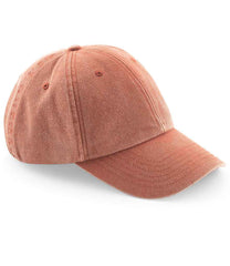 Cotton Cap in Washed Orange
