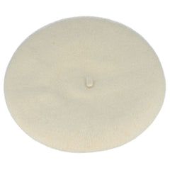 White Wool Beret