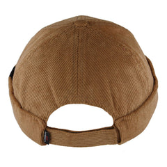 Corduroy Docker Hat in Camel