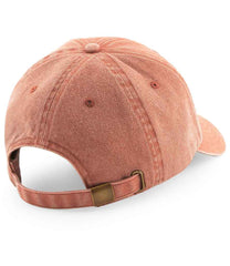 Cotton Cap in Washed Orange