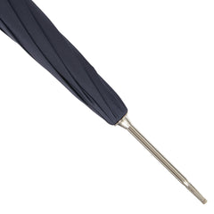 Slim Umbrella Natural Chestnut with Midnight Navy