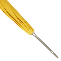 Slim Umbrella Natural Chestnut with Sunshine Yellow