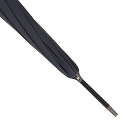 Traditional Walking Umbrella Natural Chestnut with Midnight Navy