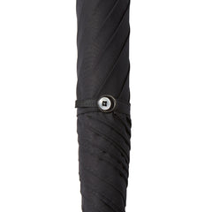 Traditional Walking Umbrella Natural Chestnut with Midnight Navy