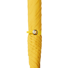 Slim Umbrella Natural Chestnut with Sunshine Yellow