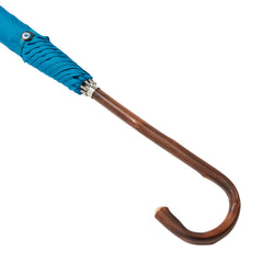 Slim Umbrella Natural Chestnut with Blue Sky