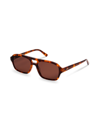 Messy Weekend Burt in Brown Tortoise