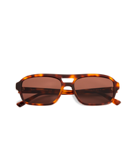 Messy Weekend Burt in Brown Tortoise