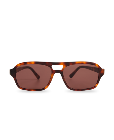 Messy Weekend Burt in Brown Tortoise