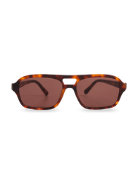 Messy Weekend Burt in Brown Tortoise