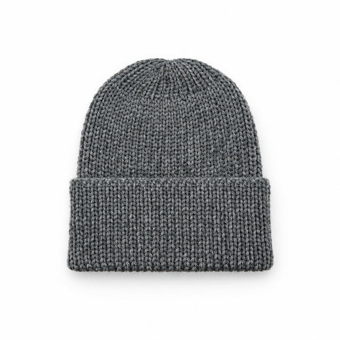 The Doreen Beanie in Mid-Grey