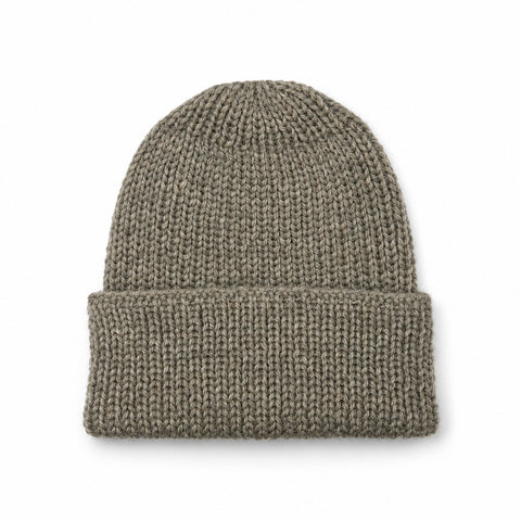 The Doreen Beanie in Pebble Grey
