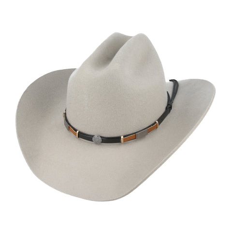 Stiff Brim Cowboy Hat in Stone