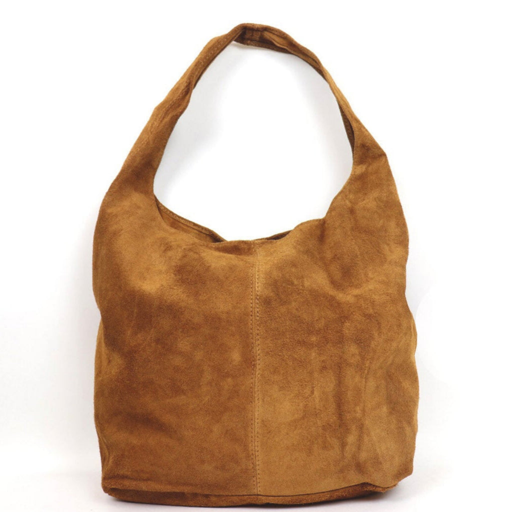Tan Suede Tote