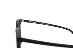The Campania Editions L+B No.1 Sunglasses in Smoked Black