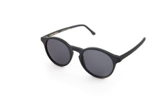 The Campania Editions L+B No.1 Sunglasses in Smoked Black
