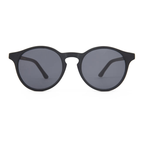 The Campania Editions L+B No.1 Sunglasses in Smoked Black