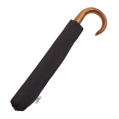 Telescopic Umbrella Smooth Maple with Pitch Black